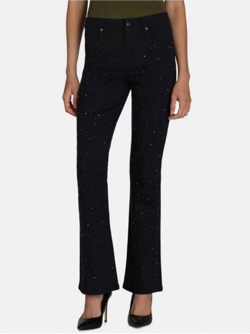 Steve Madden Madden NYC Black Rhinestone Jeans